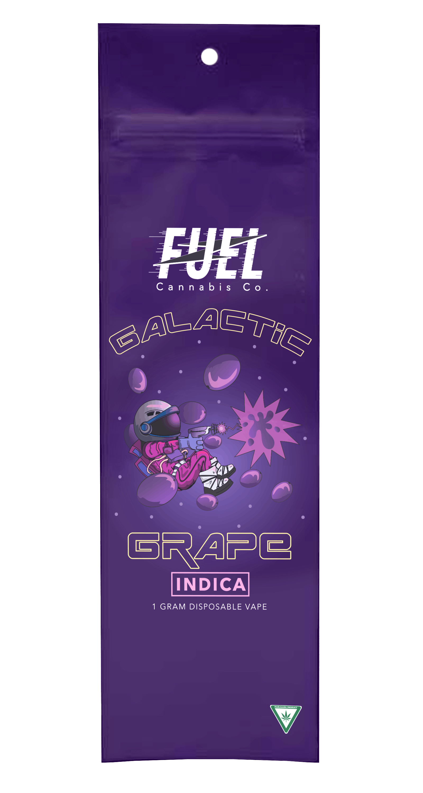 Product: Fuel | Galactic Grape Disposable Vape | Indica | 1g