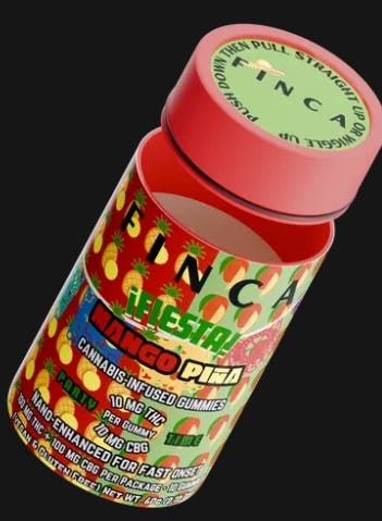 NY Finca Gummies Fiesta | 10pk (1:1 THC/CBG) | Mango Pina