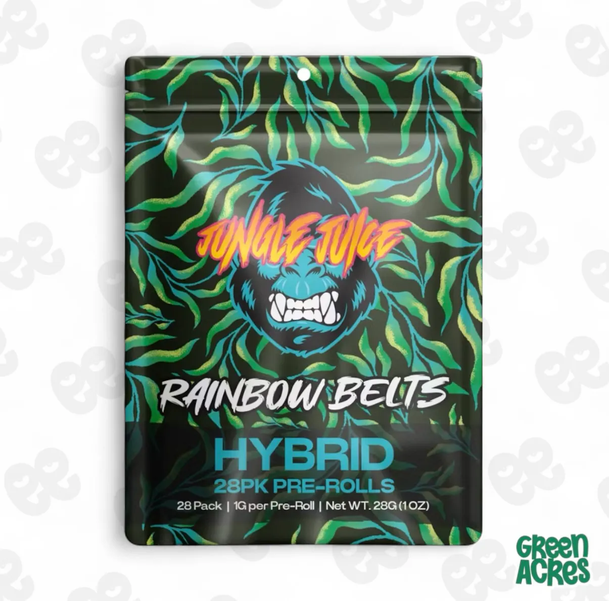 2 for $90 Jungle Juice 28PK 1G Pre-Roll's | Green Acres - Inkster