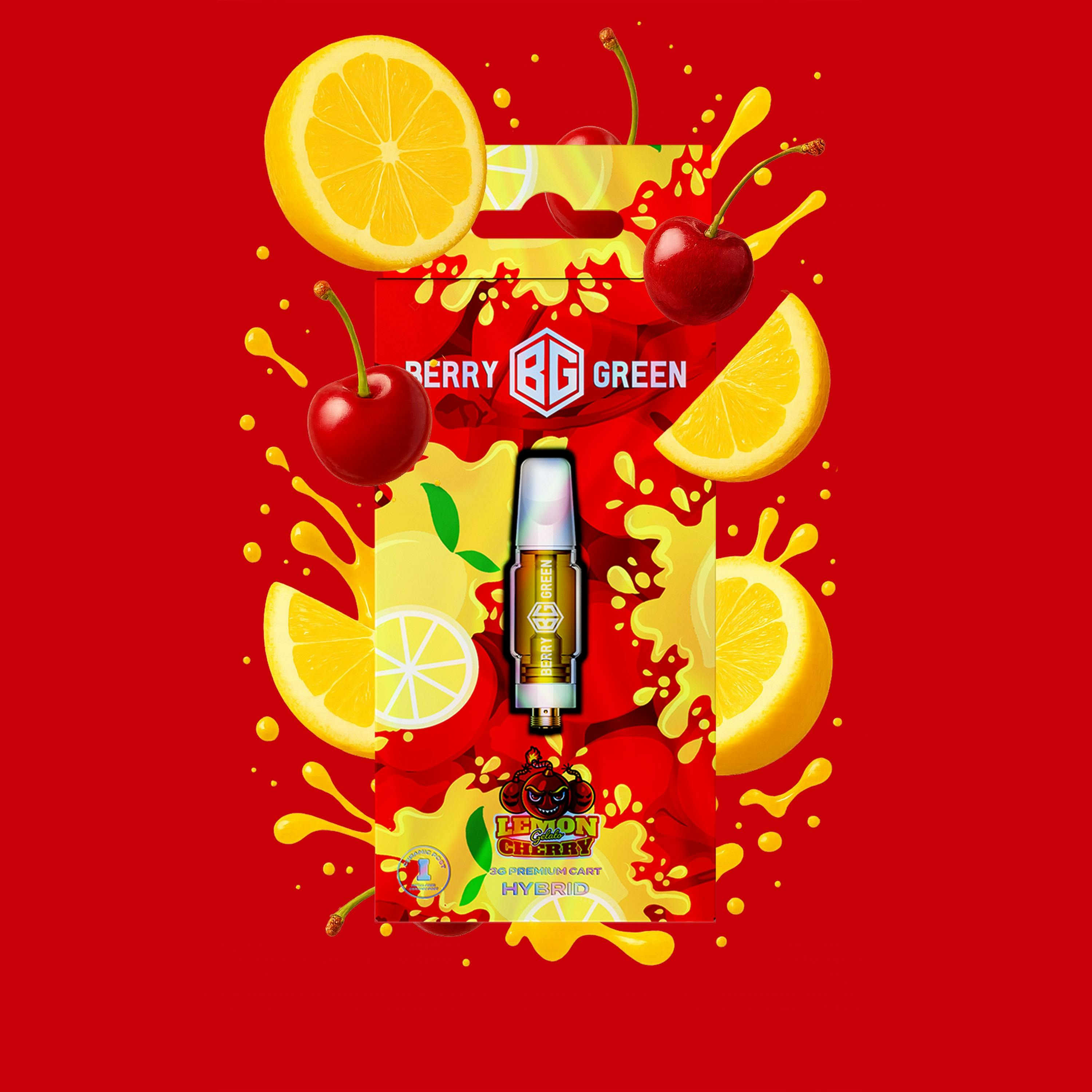 Buy Berry Green - 3g Cart - Lemon Cherry Gelato Cartridges