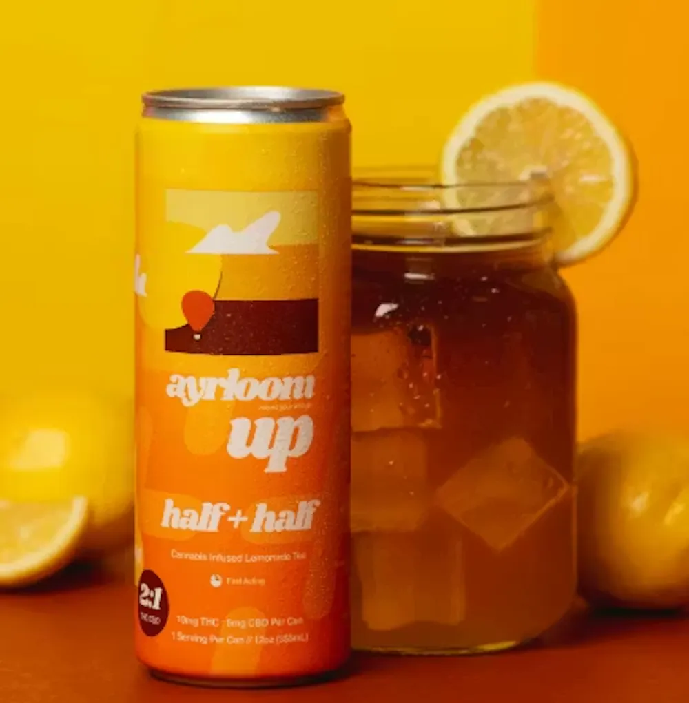 Product Ayrloom | Half n Half Lemonade Tea | Beverage | 12oz | 10mg
