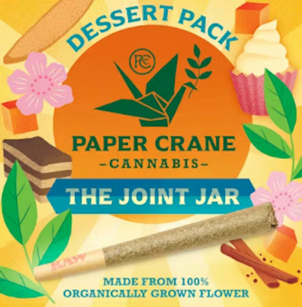 Photo of Paper Crane Dessert Pack 1g 6pk Joint Jar