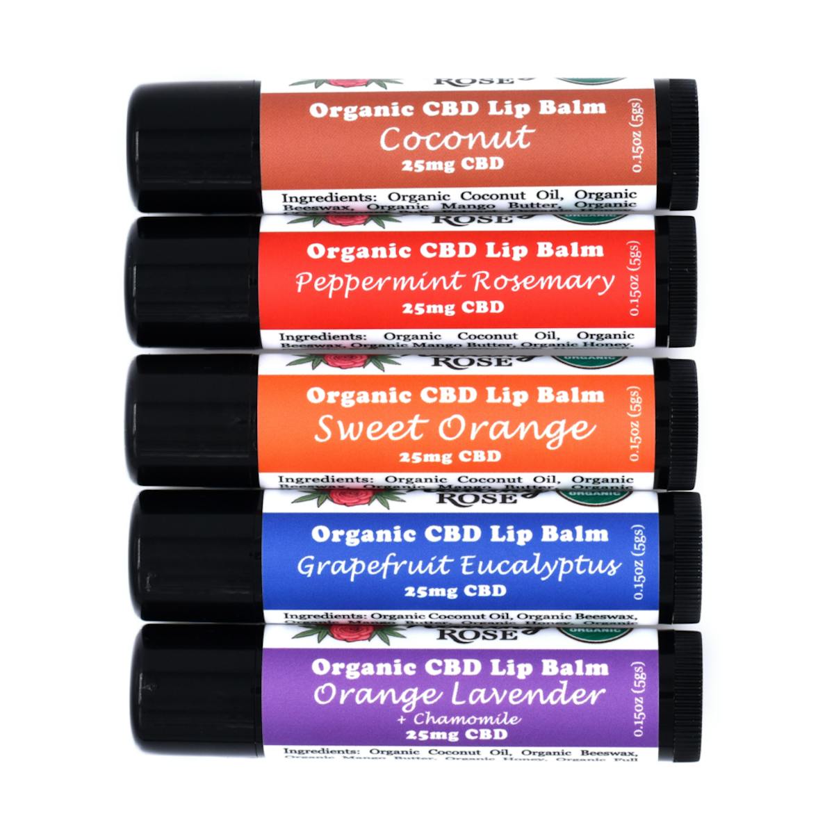 Photo of THR Lemon Lime Lip Balm 25mg CBD