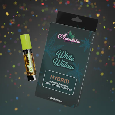 Amnesia - 1g Cart - White Widow - CARTRIDGES by Amnesia at King of Budz