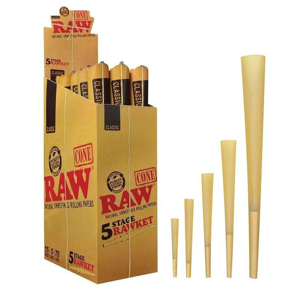 Photo of Raw 5 Stage Rawket Cones