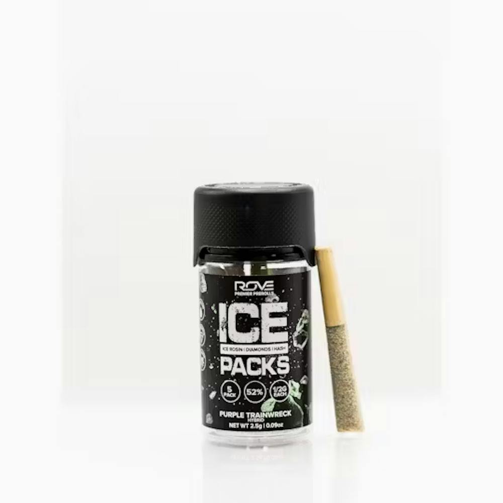 Product Purple Trainwreck (5PK) - Infused Pre-Roll Pack - 2.5G