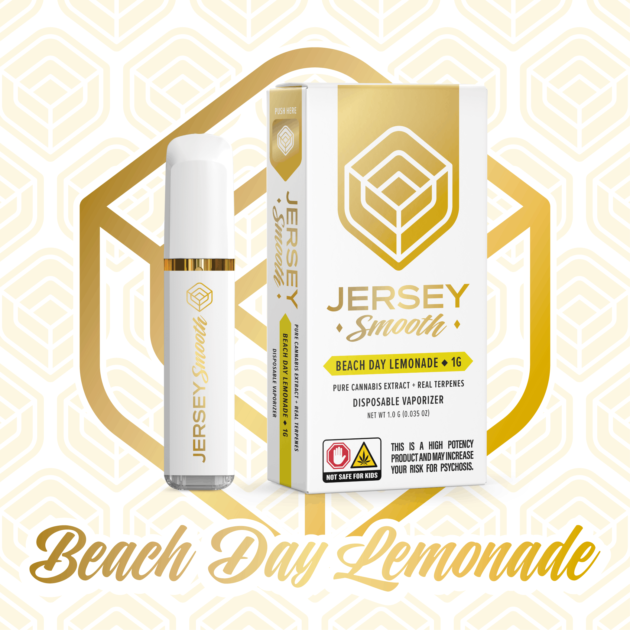 Jersey Smooth Vape Disposable - Beach Day Lemonade