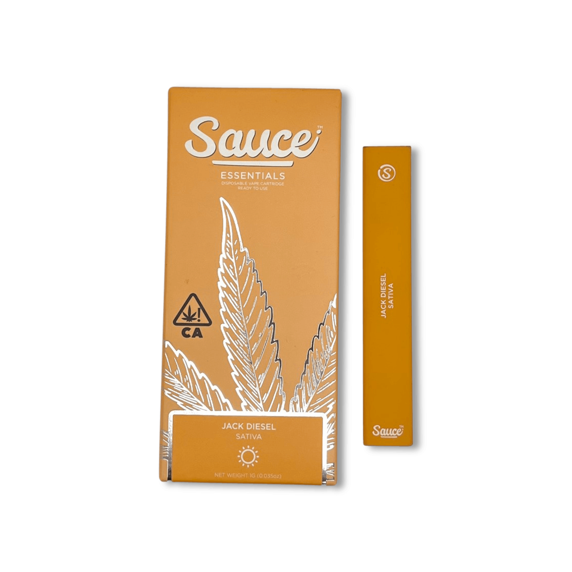 Sauce - 1g Live Resin Disposable - Jack Diesel