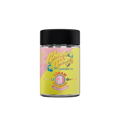 Cheech & Chong - 3-Pack 1g Infused Prerolls - Pink Champagne - product image at King of Budz