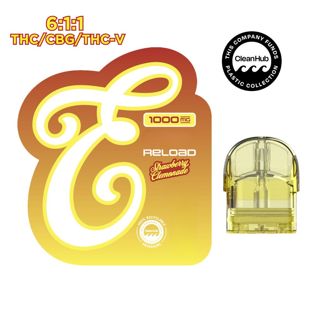 Product RELOAD - 1g FUSION - Strawberry Clemonade