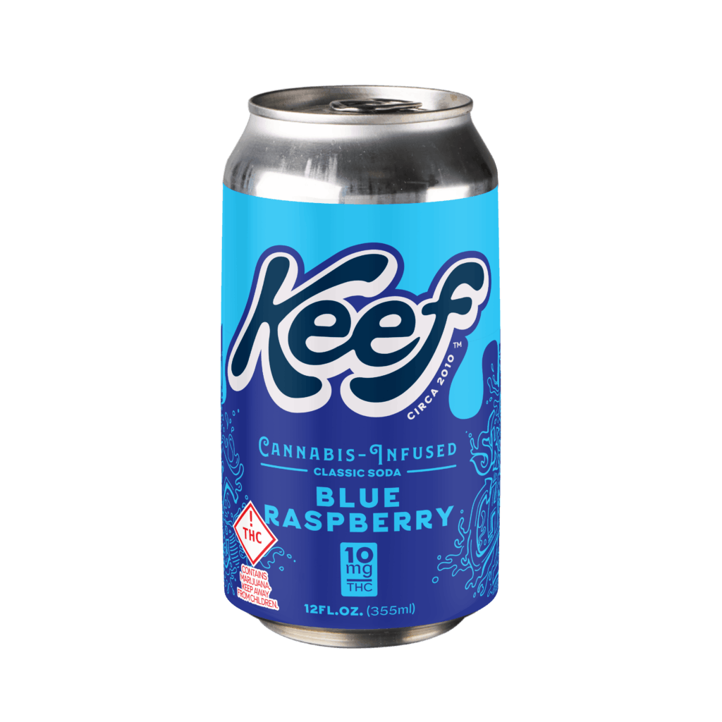 Blue Razz Soda | 100mg | Keef