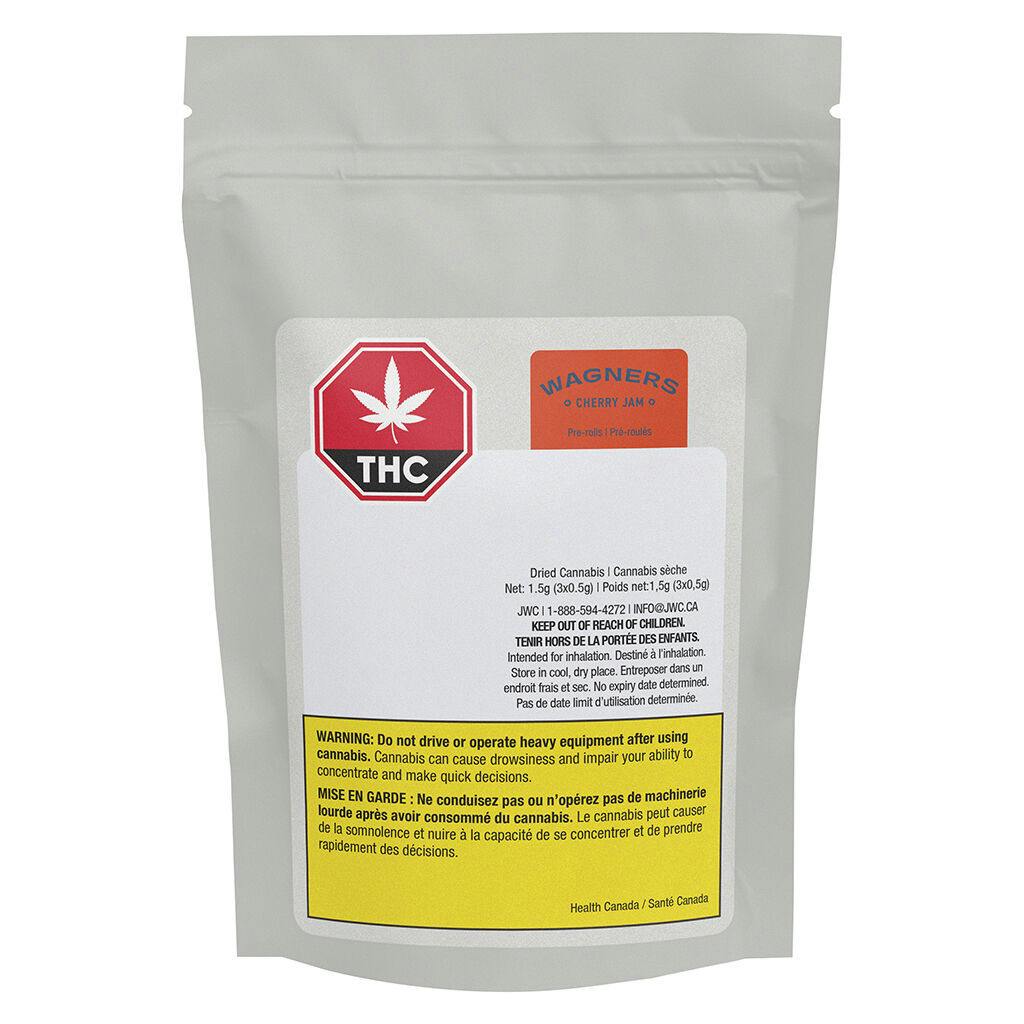 Wagners - cherry jam joints - 3x0. 5g