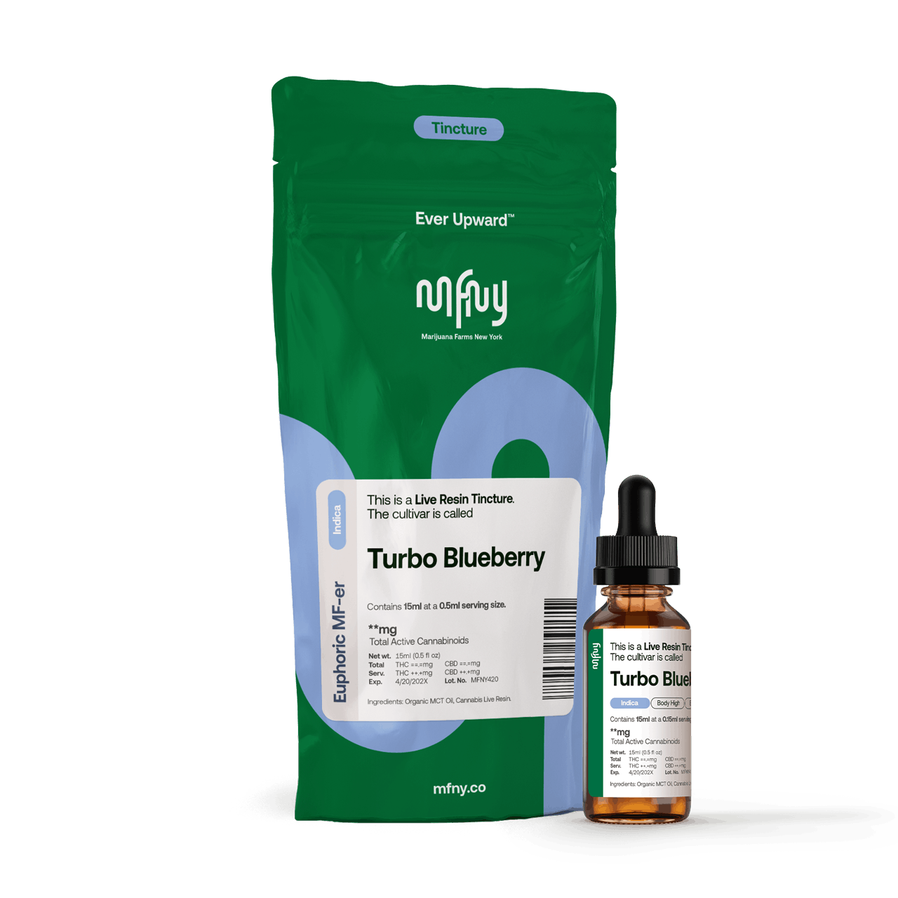MFNY - 475mg Resin Tincture - Turbo Blueberry