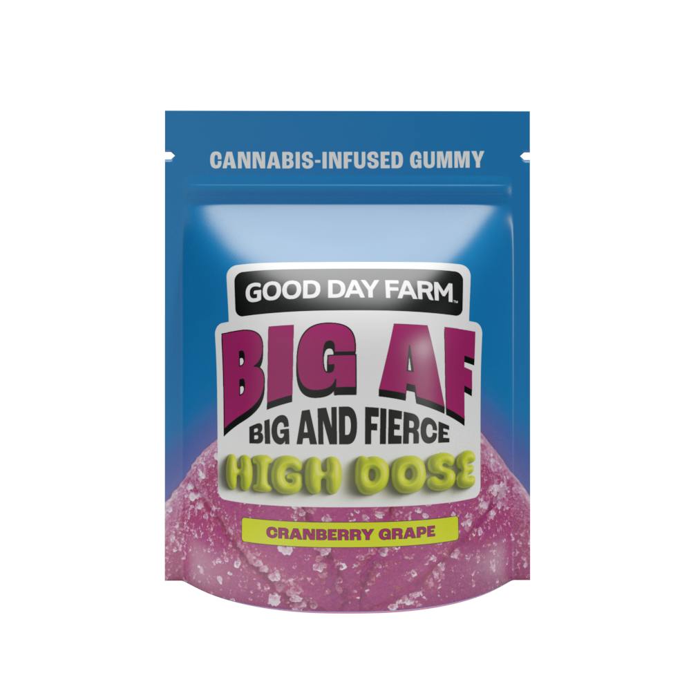 GDF: Big AF Gummies | Cranberry Grape | 500mg | 1pk | GDF - Jennings