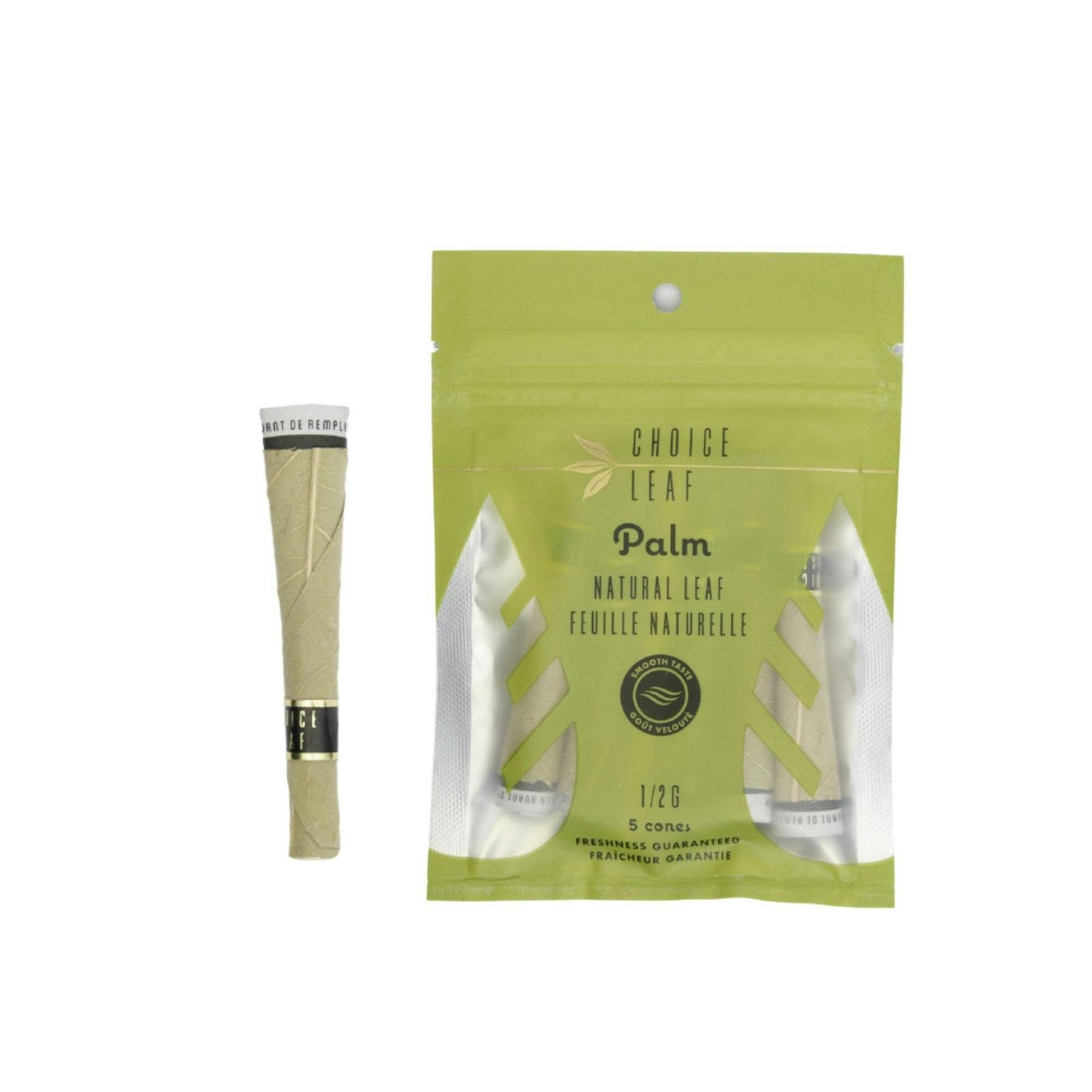 Choice leaf palm - pre rolled cones - 5pk