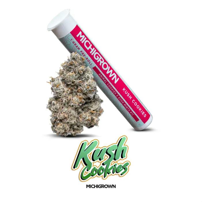 Michigrown - 1g Preroll - Kush Cookies