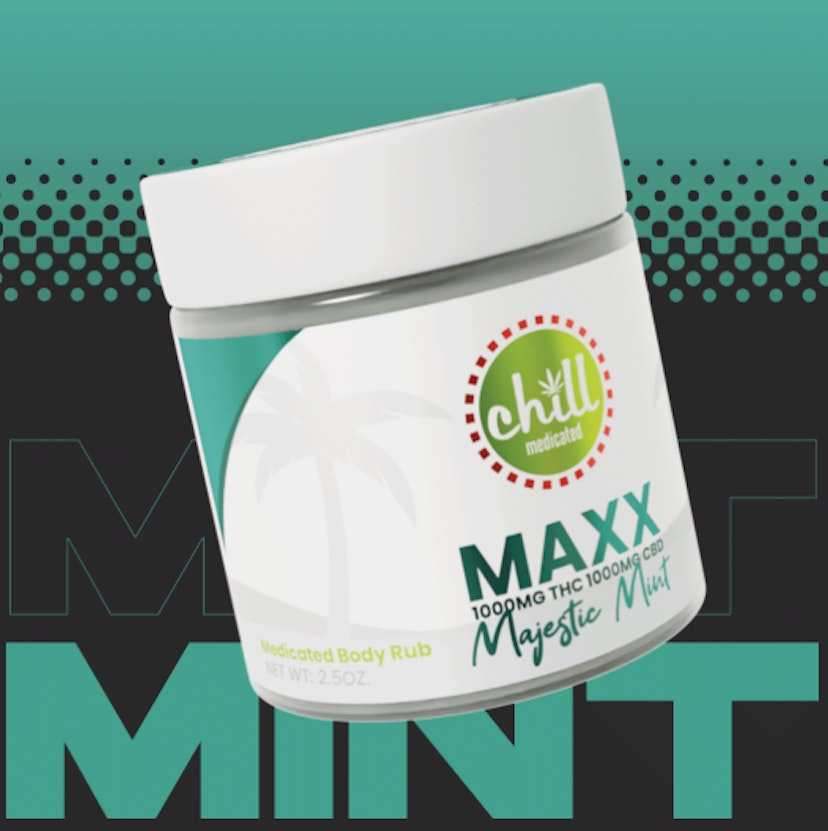 Chill Medicated | Maxx Body Rub 1:1 | Majestic Mint
