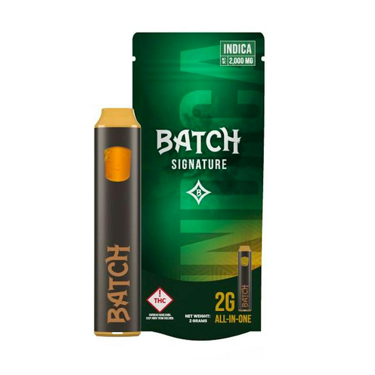 Photo of Batch | 2g Disposable | Indica