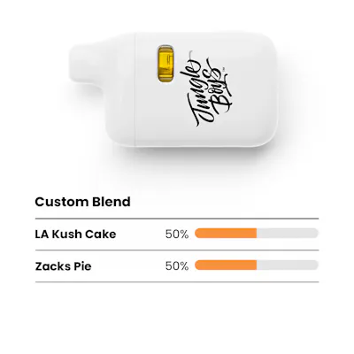West Coast Grapes - Live Rosin Vape Pen, as Jungle Boys's menu shows it