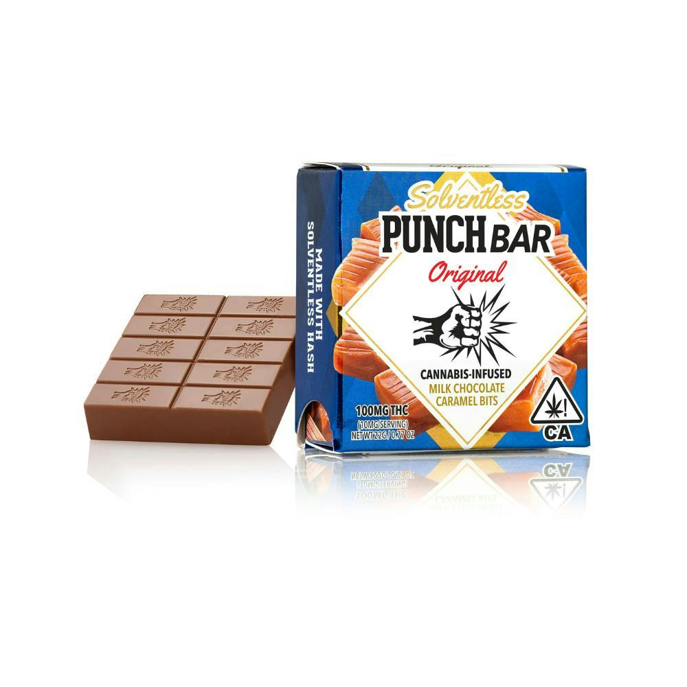 Punch Edibles & Extracts Edible Chocolate Milk Chocolate Caramel Bits