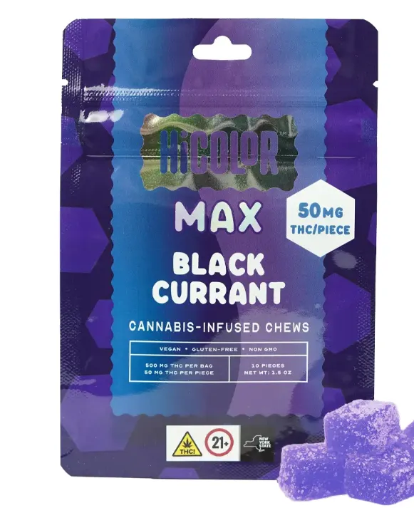 HiColor Max Chews Black Currant 50mg x 10ct in Park Slope, NY