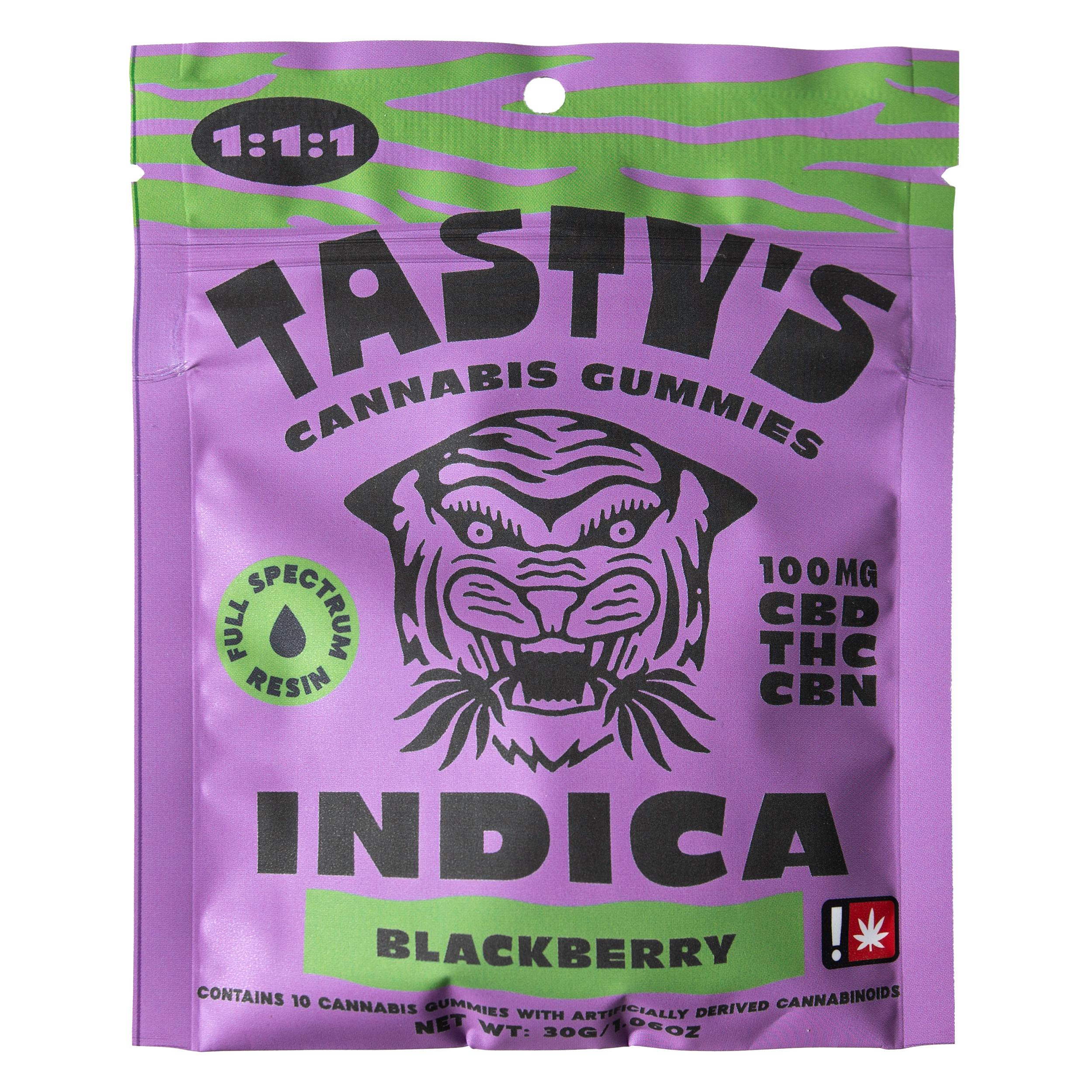 Blackberry Gummies 10pk CBN 1:1:1 100MG | Nectar - Gresham