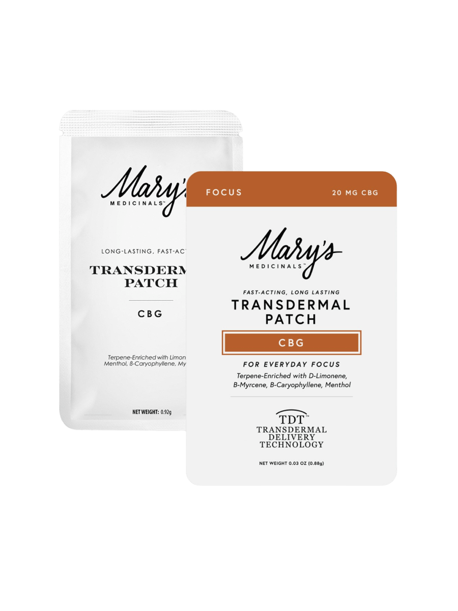 Mary's Medicinals - 20mg CBG Patch - Focus