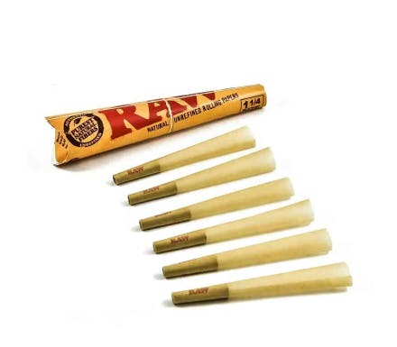 Raw | Classic Cone (6pk) - 1 1/4 Size