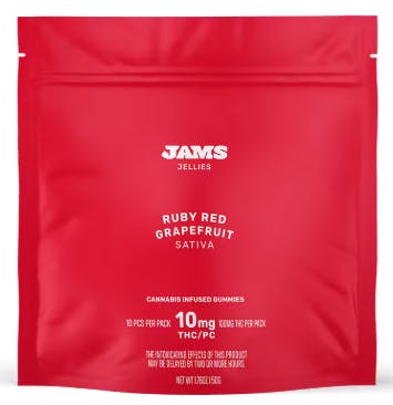 JAMS Jellies Classic Ruby Red Gummies