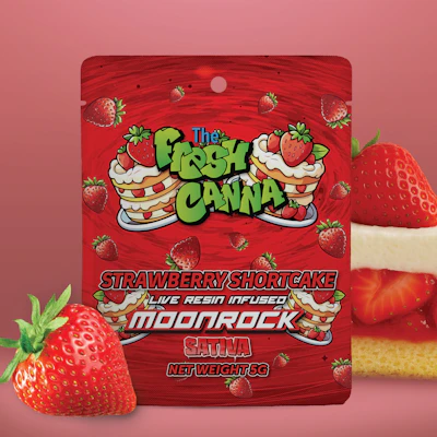 Fresh Canna - 5g Infused Moonrocks - Strawberry Shortcake