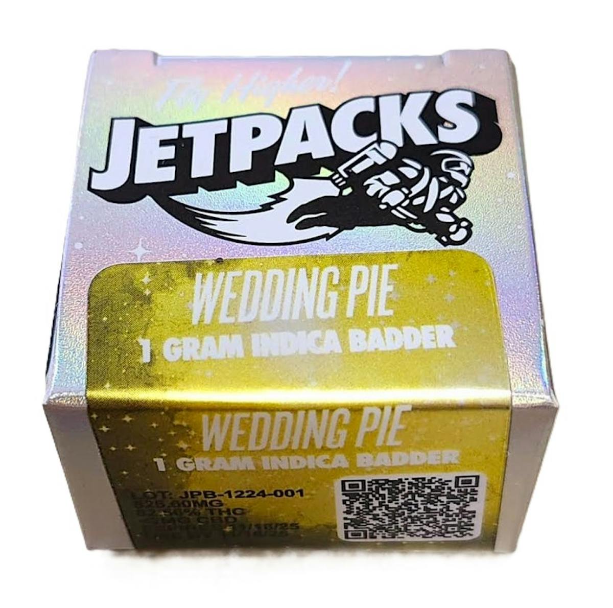 Photo of JetPacks | Wedding Pie Badder 1g