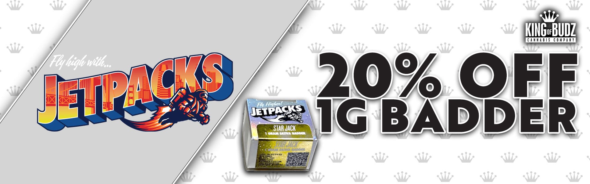 Jetpacks - 1g Badder - 20 Percent OFF