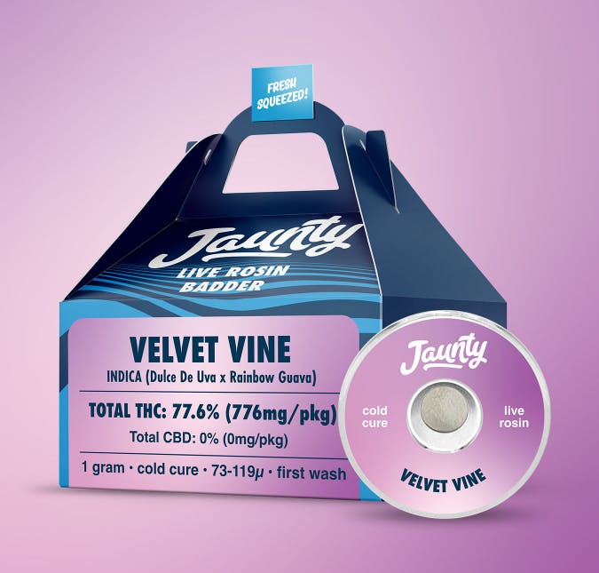 Product Live Rosin Badder | Velvet Vine (I) Jaunty