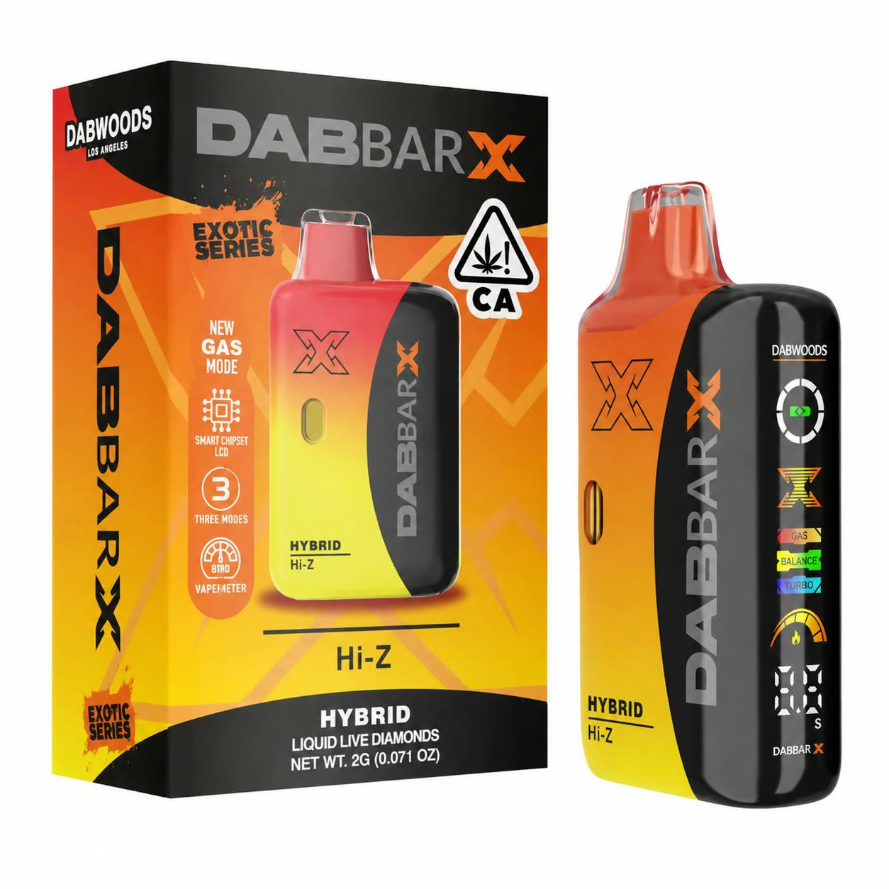 DabBar X | Hi-Z | Liquid Live Diamonds AIO | 2g