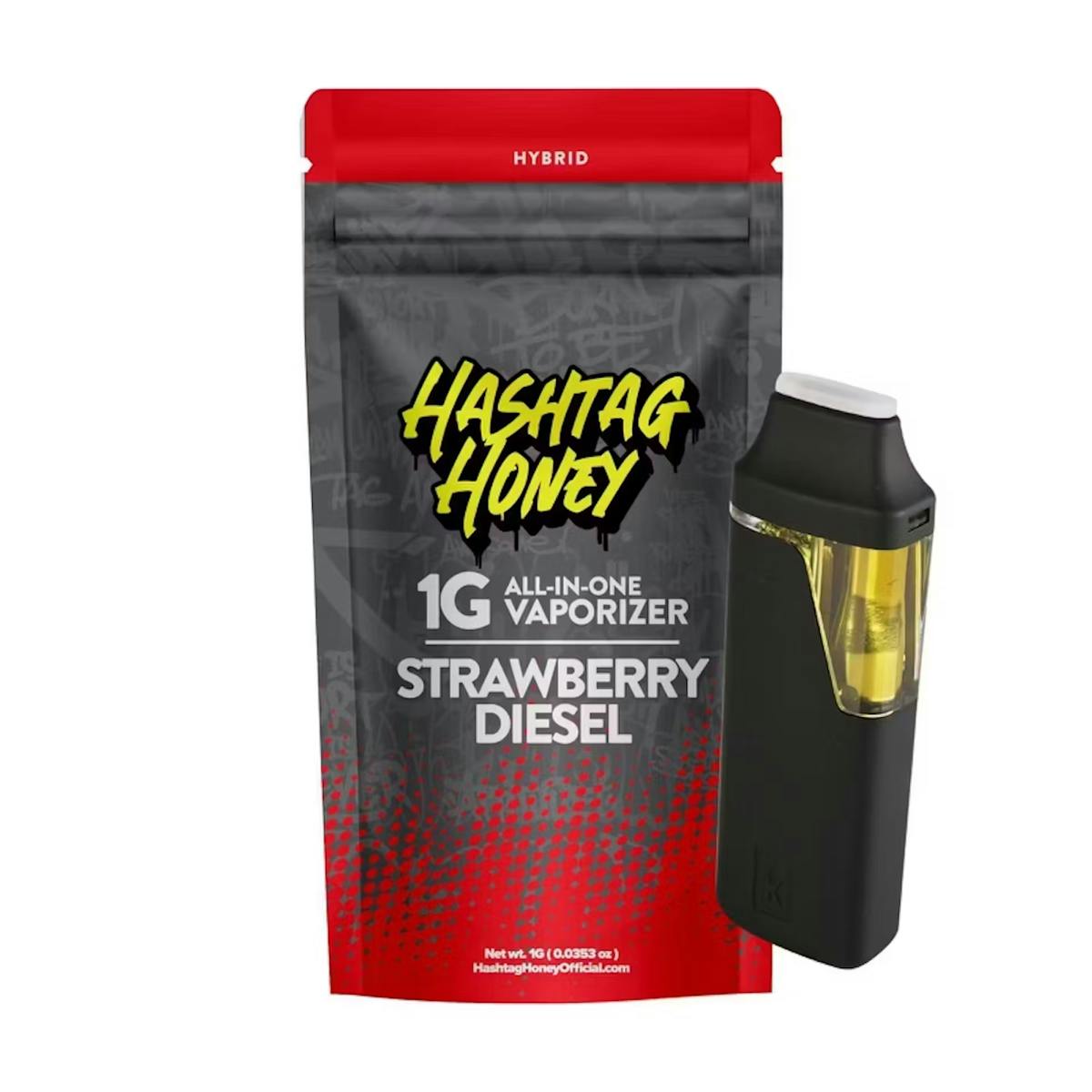 Photo of Hashtag Honey Disposable Vape Strawberry Diesel
