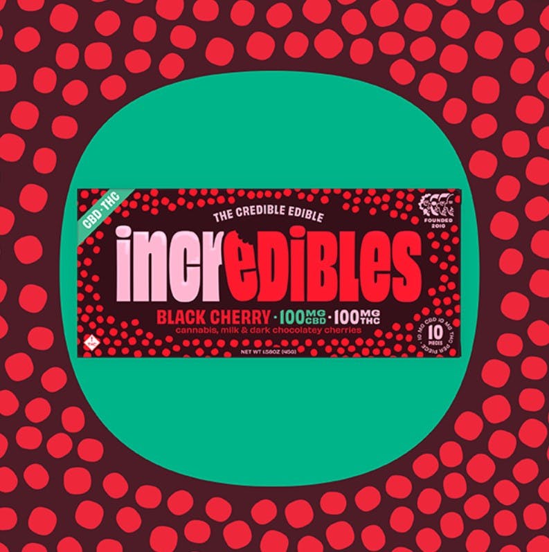 Black Cherry THC:CBD Bar T4.8C4.9 (00765) 20pc | Still River Wellness