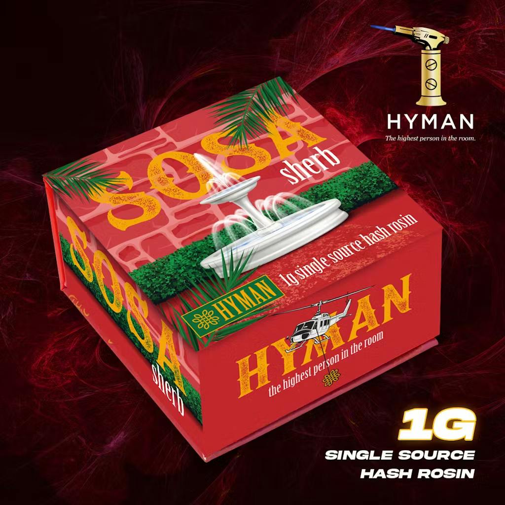 Hyman - 1g Hash Rosin - Sosa Sherb