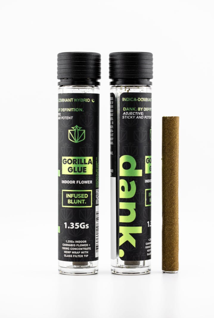 Pre-Roll | Dank | Gorilla Glue | Infused Blunt | 1.35g
