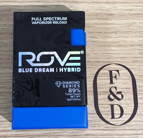 Rove – Blue Dream Live Resin Diamonds Vape Reload (1g)-active