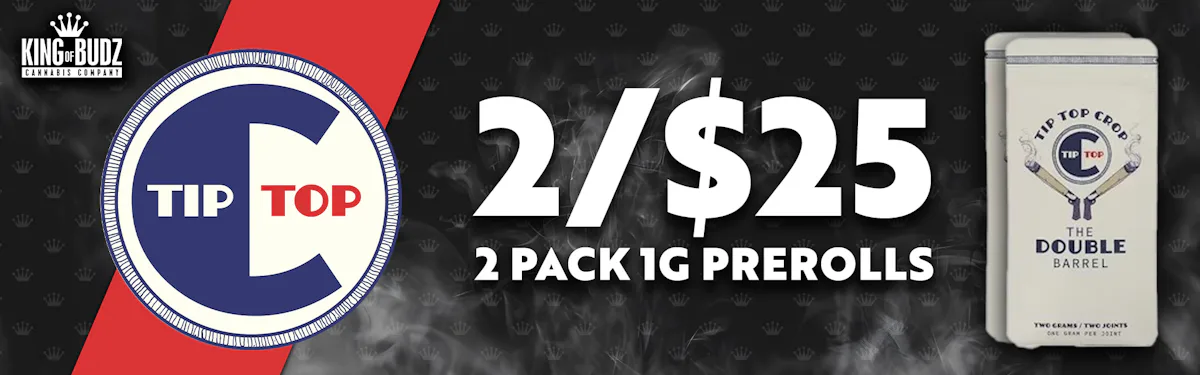 Tip Top Crop - 2pk 1g Prerolls - 2/$25