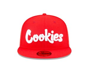 Cookies x New Era | Fitted Original Logo Hat | Red