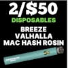 2/$50 | Premium 1g Disposables