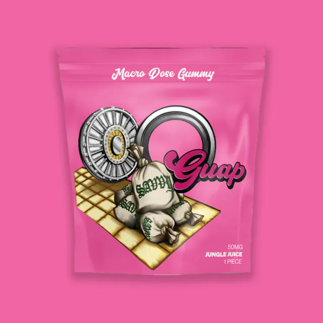 Savvy Gummies Guap RSO Jungle Juice 50mg (hybrid, 1.4g)