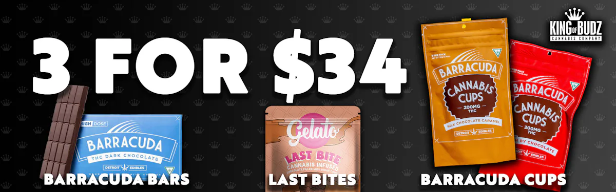 Gelato Last Bites + Barracuda Bars AND Cups 3/$34