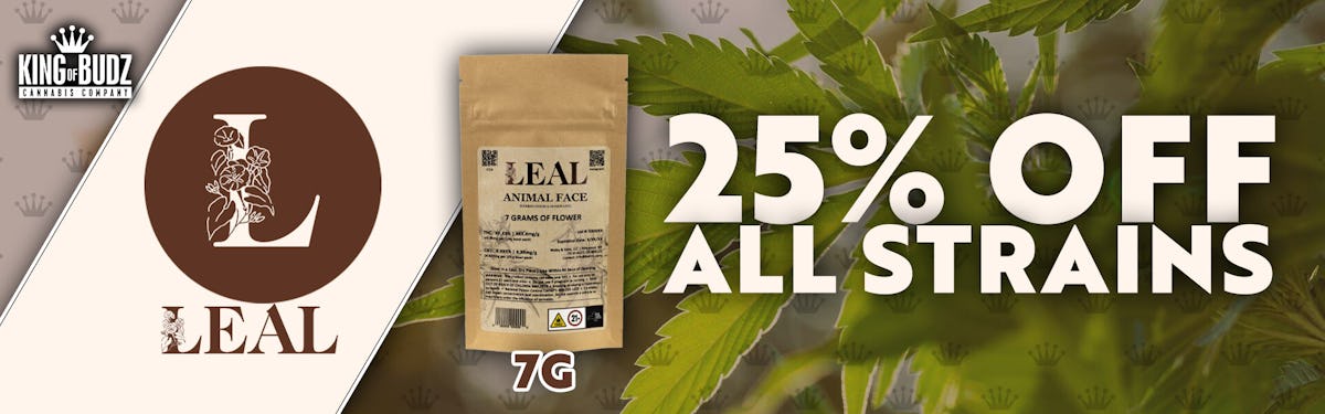Leal - 7g - 25 Percent OFF All Strains