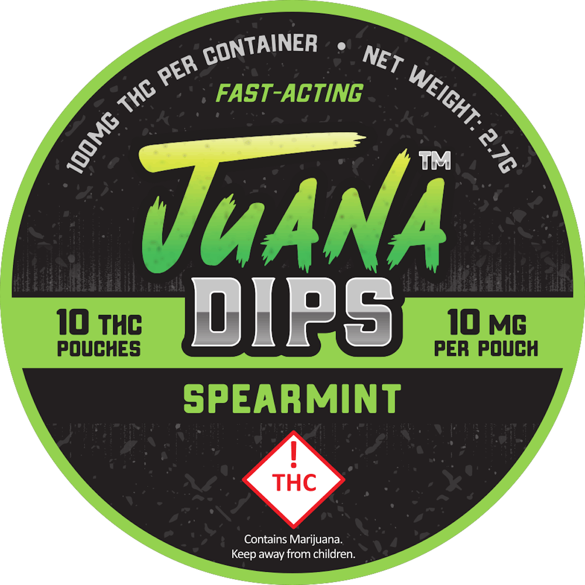 Photo of Juana – Dips – Spearmint (H) 2.5mg x 40 Poaches