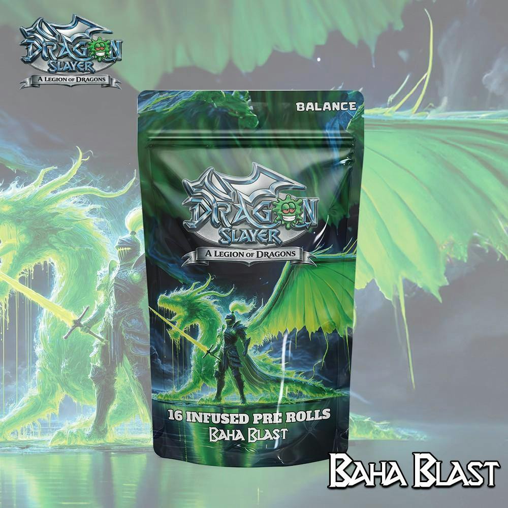 Dragon Slayer - 16-Pack .8g Infused Prerolls - Baha Blast