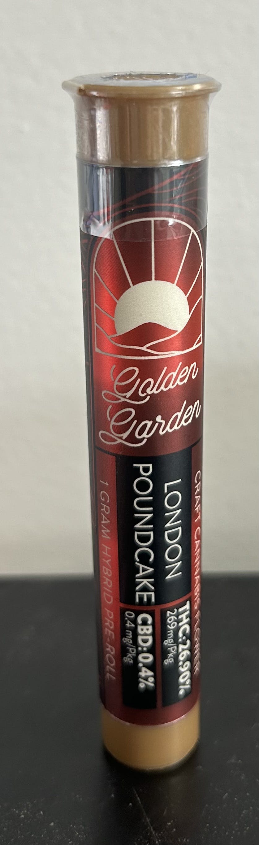 Golden Garden | London Pound Cake| | Pre-Roll