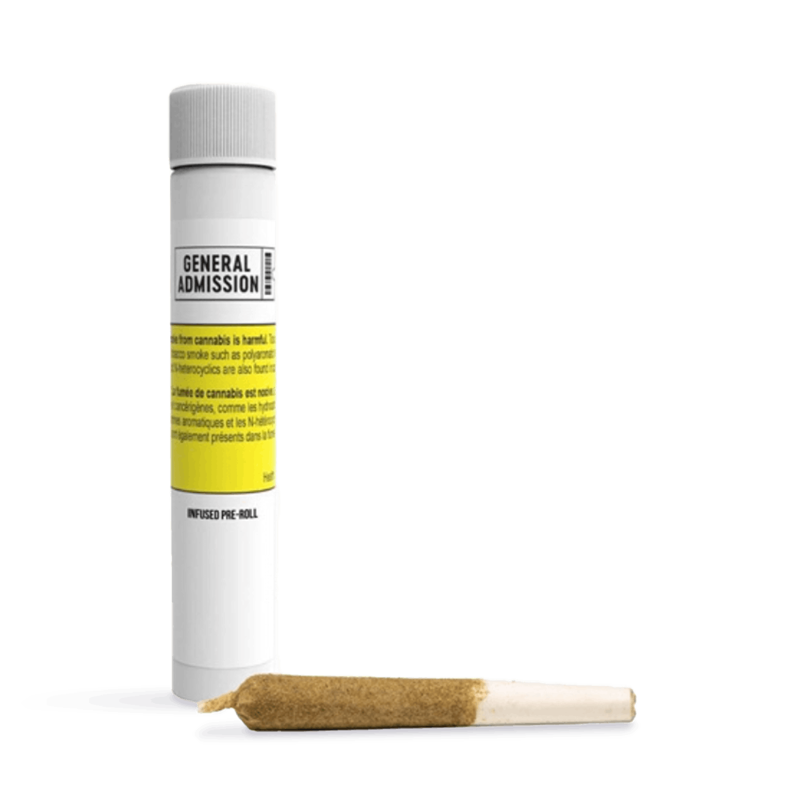 General admission - peach ringz infused pre-roll 1x1g