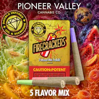Product Pioneer Valley - Variety Pack Firecrackers Infused Pre-Roll 0.7g 5pk (3.5g)